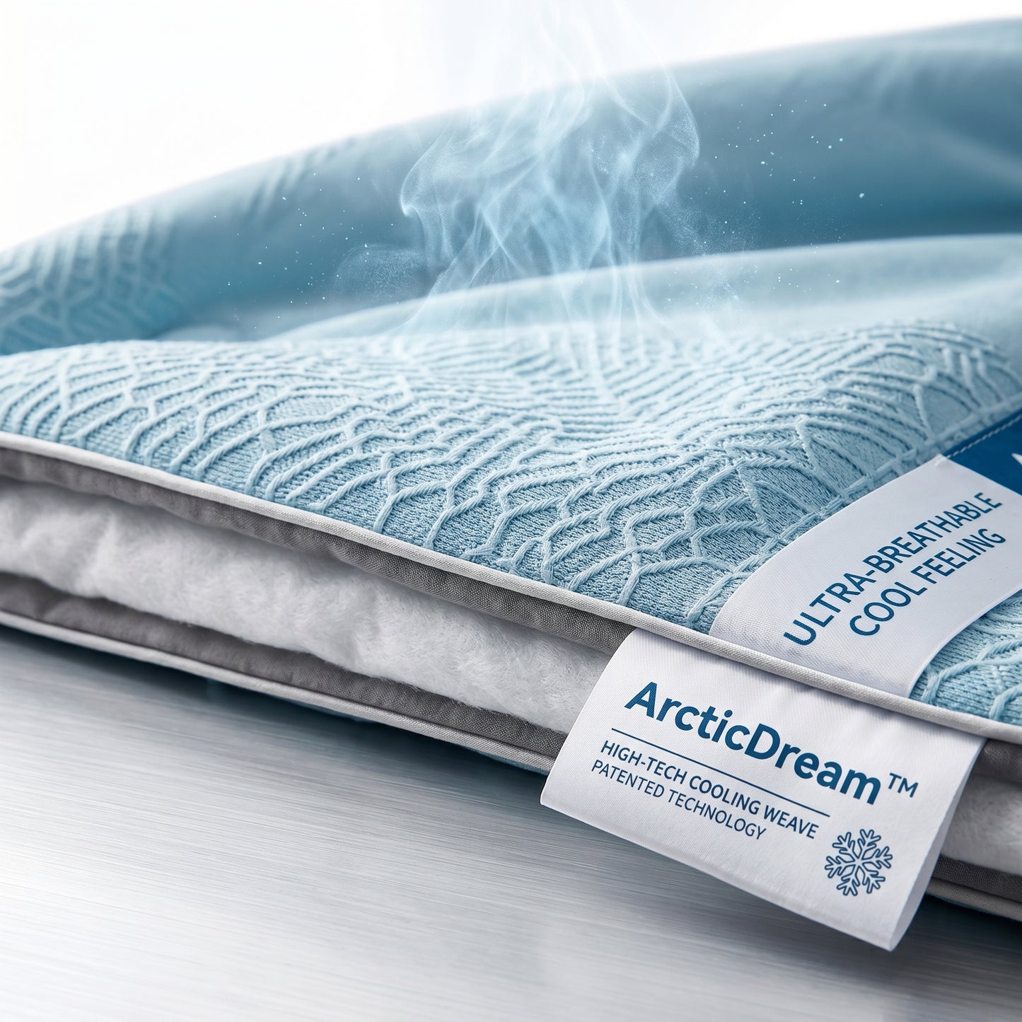 NEBULIX ArcticDream™ — Premium Cooling Blanket | Instant Cool-Touch | For Hot Sleepers & Summer Nights