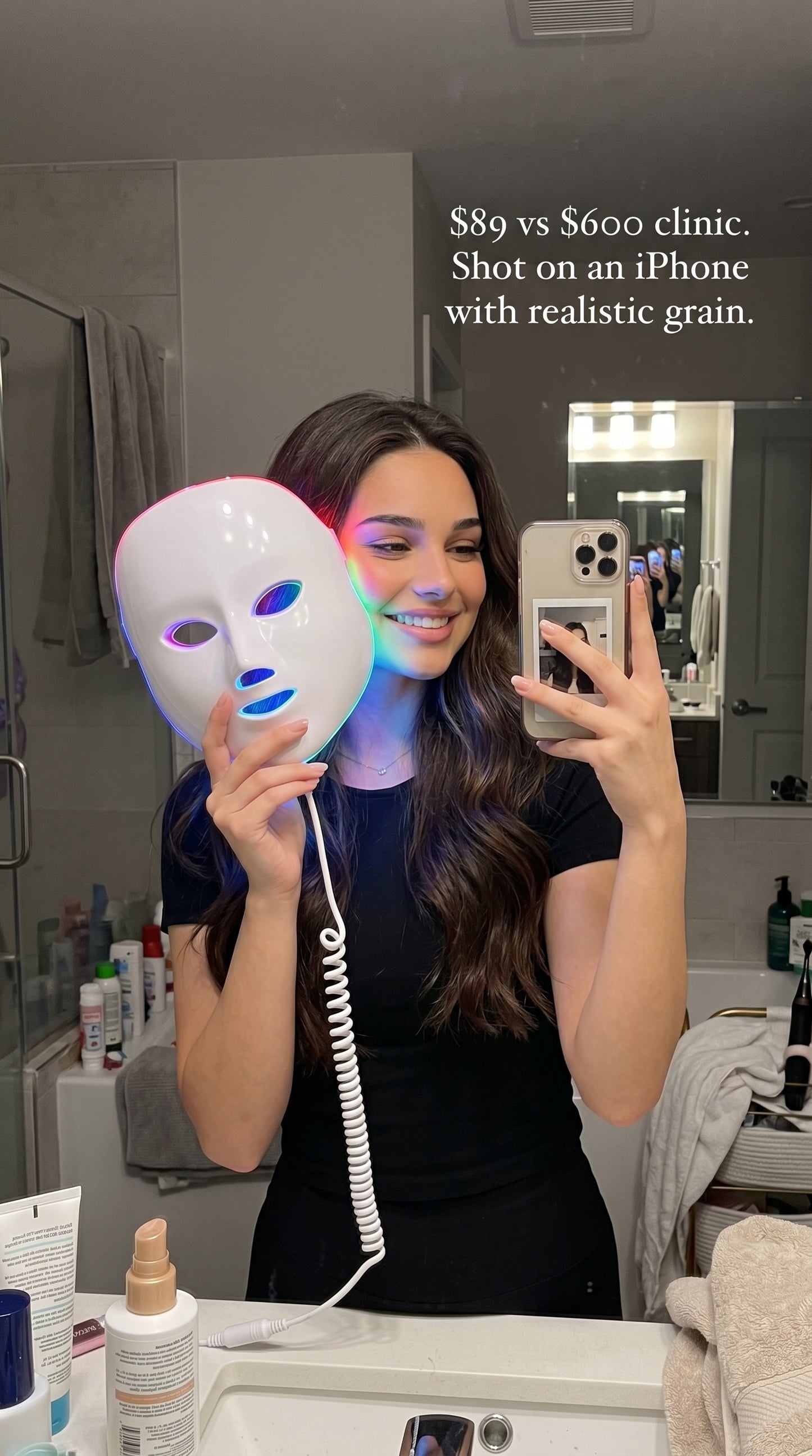 NEBULIX Glow Mask™ — 7-Color LED Light Therapy Face Mask | Anti-Aging, Acne & Skin Rejuvenation