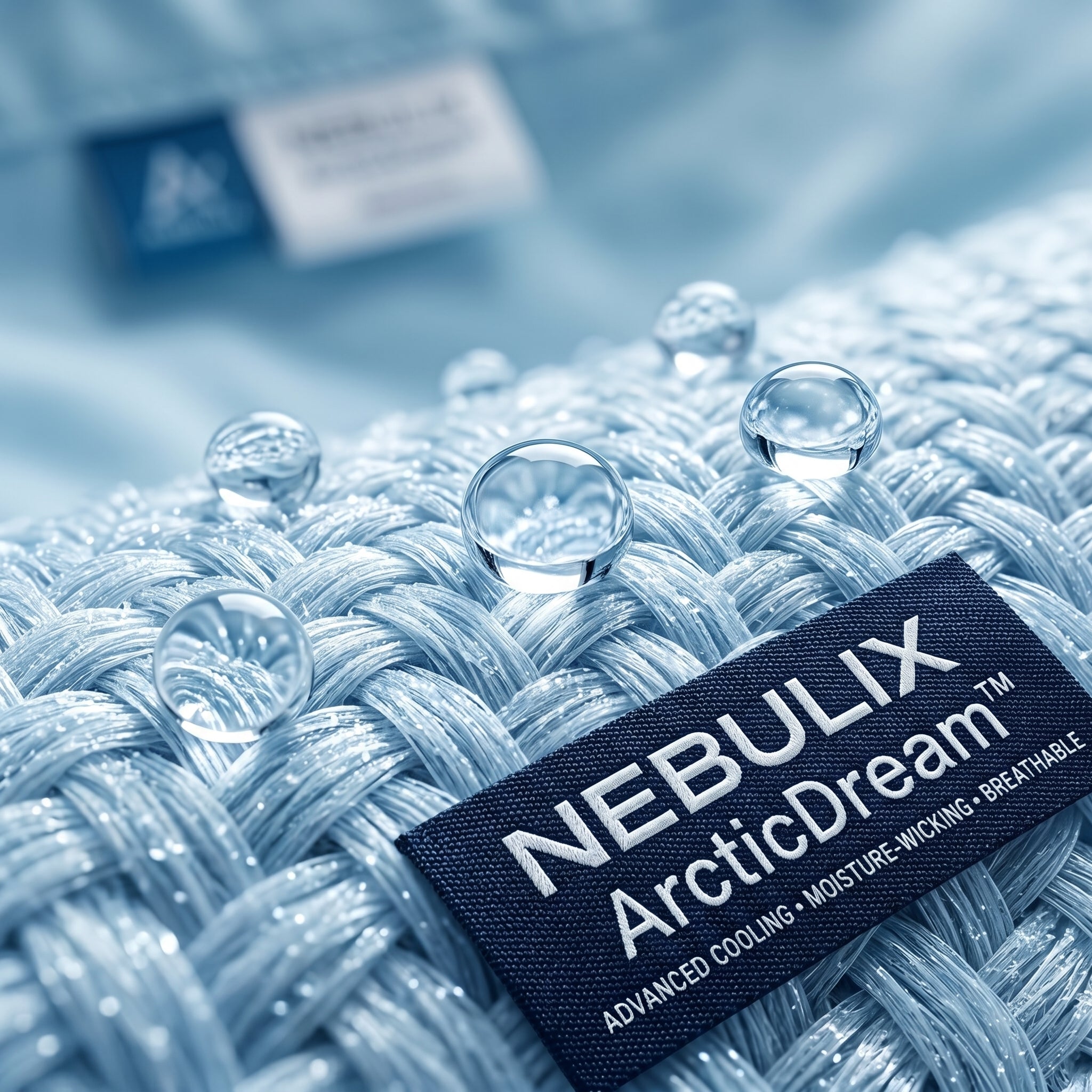 NEBULIX ArcticDream cooling fabric close up