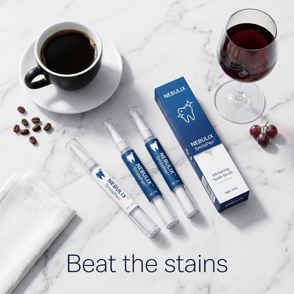 NEBULIX SmilePen lifestyle flat lay